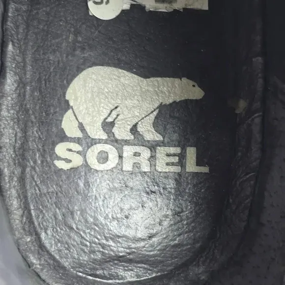 Sorel Chelsea Women's Tan Wedge Suede Bootie with Stacked Heel Size 7 1/2
