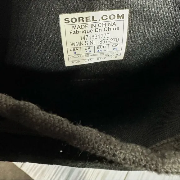 Sorel Conquest Carly Boots Womens Leather Waterproof Tall Riding boots