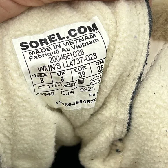 Sorel Explorer II Joan Dual Zip Faux Fur Boots Gray Suede