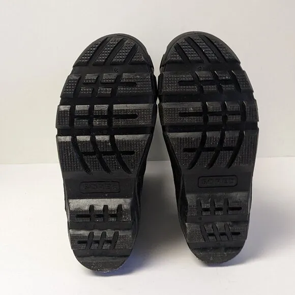 Sorel Flurry Insulated Winter Boots, Black, Big Kids 7 M