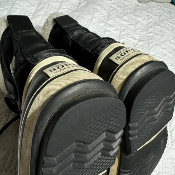 Sorel Insulated Winter Snow Boots Faux Fur Liners Footwear Woman Lady Si…