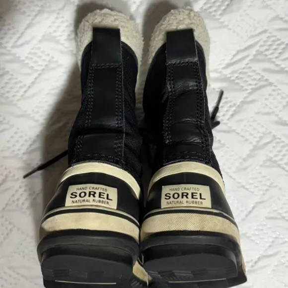 Sorel Insulated Winter Snow Boots Faux Fur Liners Footwear Woman Lady Si…