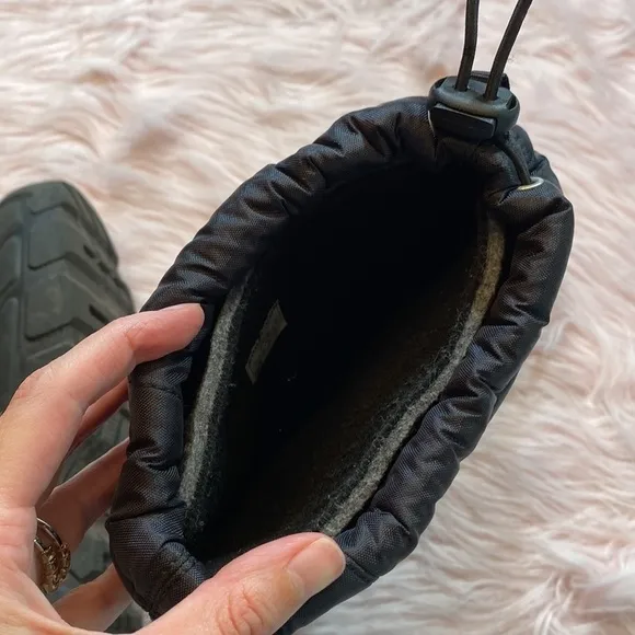 Sorel Insulated Youth Cub Black Snow Boots sz 7