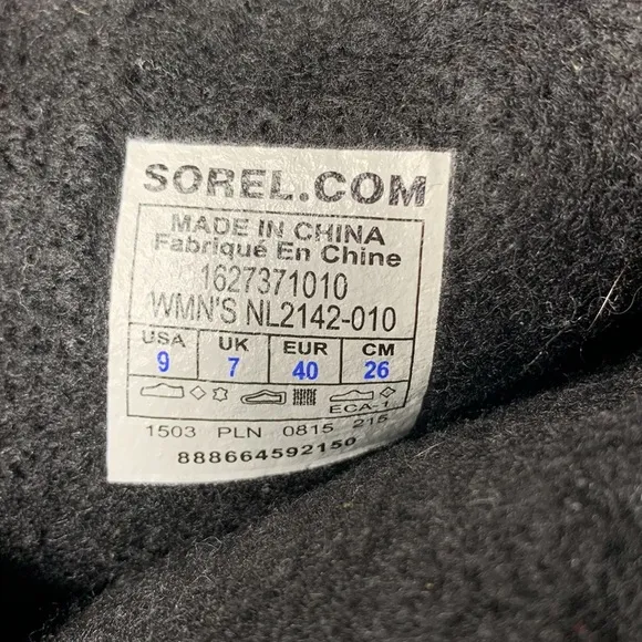 Sorel Joan of Arctic Knit II Black Suede Boots