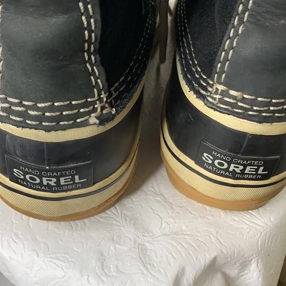 Sorel Joan of Arctic Knit II Black Suede Boots