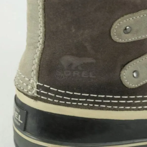 Sorel Joan of Arctic Women's Size 6 Brown Black Waterproof Insulate Winter Boots