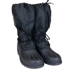 Sorel Kaufman Blizzard Boots Men Snow Winter Wool Insulated Black 10