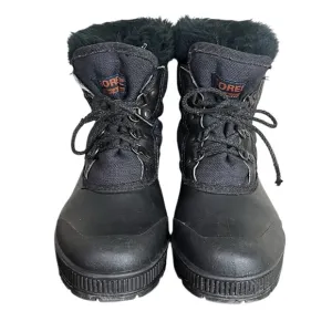 SOREL Kaufman Canada Black Felt Insulated Winter Snow Boots Women’s Size 9