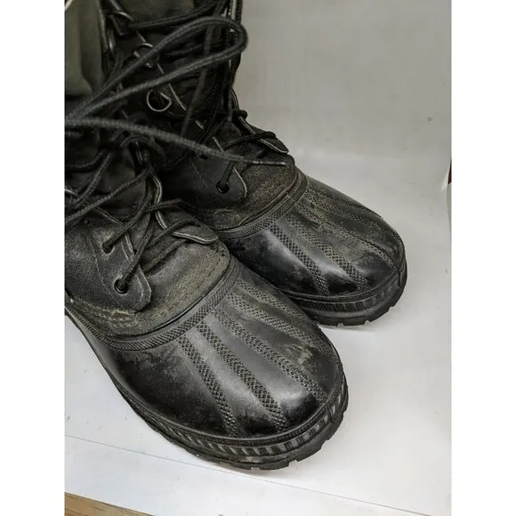 Sorel Kaufman Classic Caribou Winter Snow Duck Boots Wool Lined Waterproof Sz 7