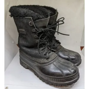 Sorel Kaufman Classic Caribou Winter Snow Duck Boots Wool Lined Waterproof Sz 7