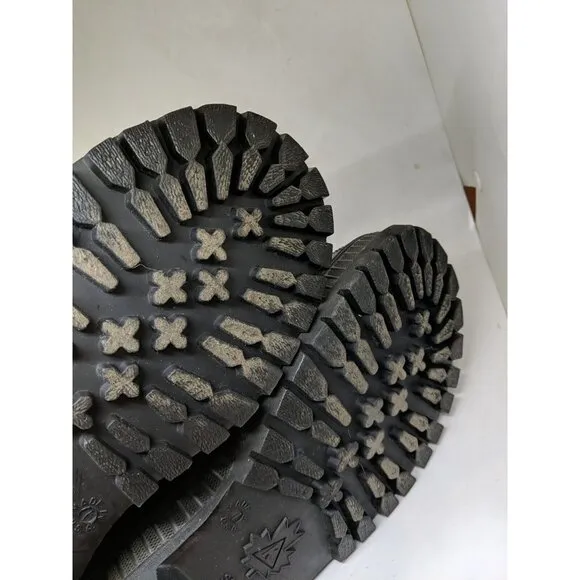 Sorel Kaufman Classic Caribou Winter Snow Duck Boots Wool Lined Waterproof Sz 7