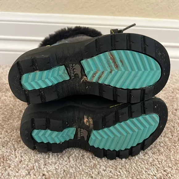 Sorel Kids Tivoli III Boots - Teal/Grey