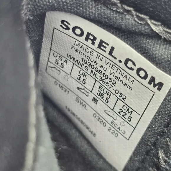 Sorel Lennox Chelsea Waterproof Ankle Rain Boots, Quarry (Grey), Women's 5.5