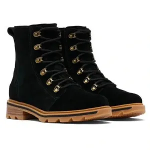 Sorel Lennox suede lace up waterproof boots sz 6 nwob