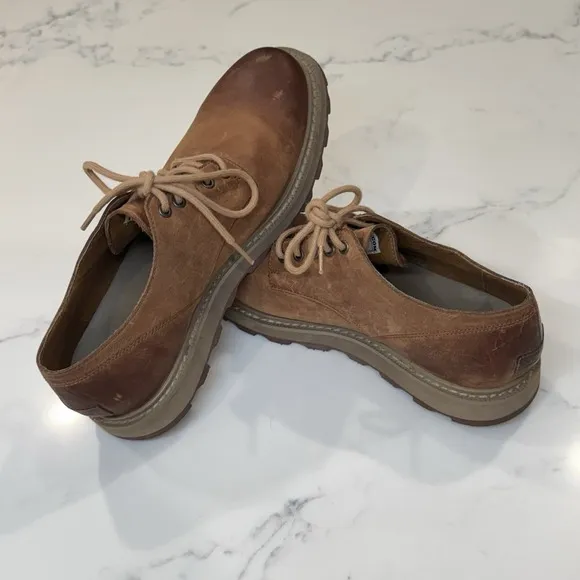 Sorel‎ Madson Wingtip Oxfords Men's 8 Brown Leather Waterproof Lace-Up Shoes