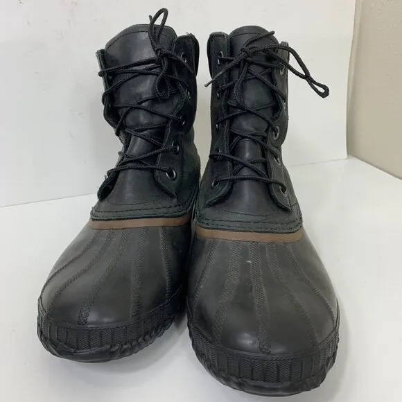 Sorel Men’s Cheyanne Waterproof Lace-up Boots in Black Size 11