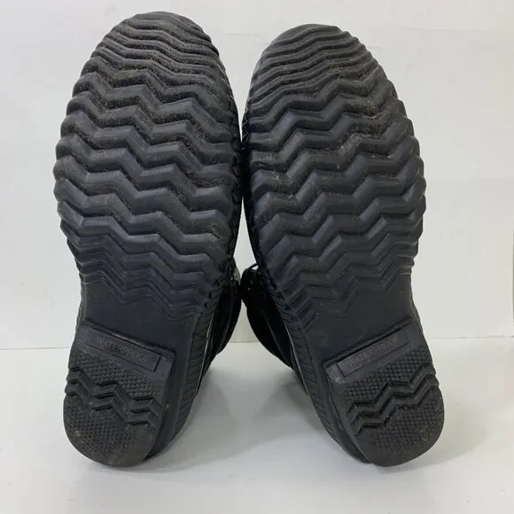 Sorel Men’s Cheyanne Waterproof Lace-up Boots in Black Size 11