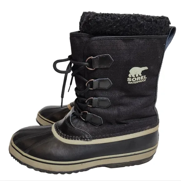 SOREL Men's size 14 1964 Pac Nylon Waterproof Insulated Winter Boots.