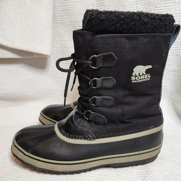 SOREL Men's size 14 1964 Pac Nylon Waterproof Insulated Winter Boots.
