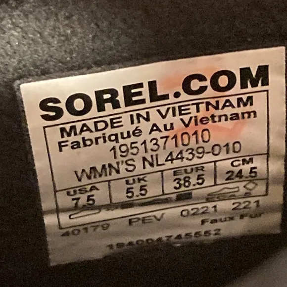 Sorel out and about puffy sneakers 7,5
