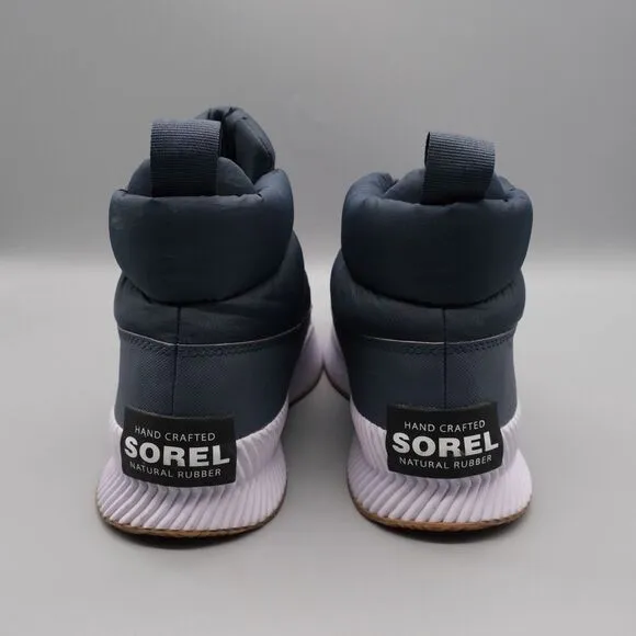 SOREL Out N About III Puffy Women's Waterproof Insulated Boots Size 10 Blue