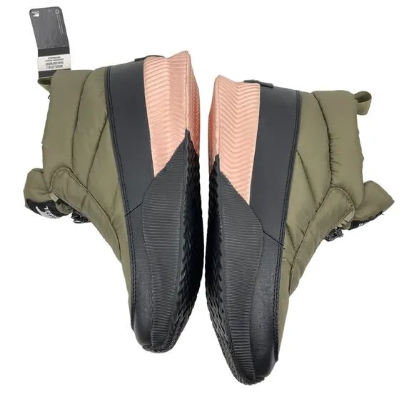 Sorel Out N About III Puffy Zip Boots Waterproof Sage Green Size 11