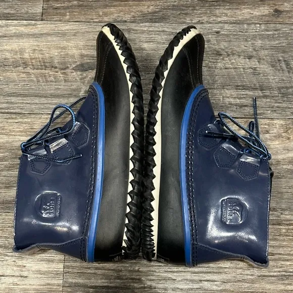 Sorel Out N About Rain Boot Waterproof in Collegiate Navy Blue Size 9.5