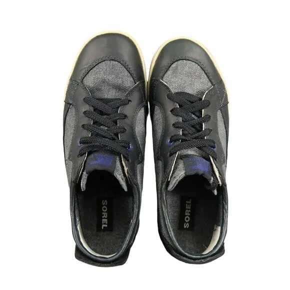 Sorel Shoes Womens 9 Sneaker Chunky Outdoor Hiking Leather Low Lace Up Lifestyle