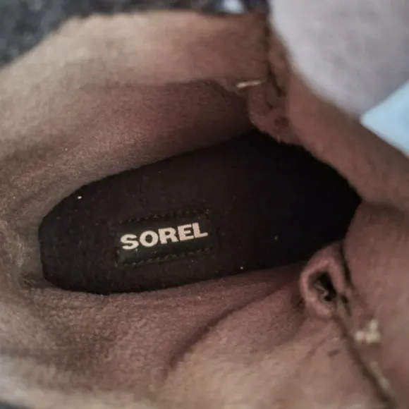 Sorel SLIMPACK II Gray Black Leather Duck Boots Lace Up 6.5 Waterproof Major