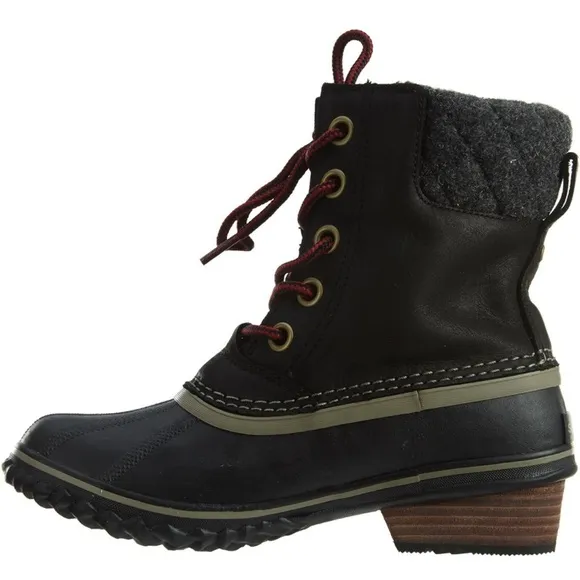Sorel Slimpack II Lace up Snow-boots Black Size 8.5