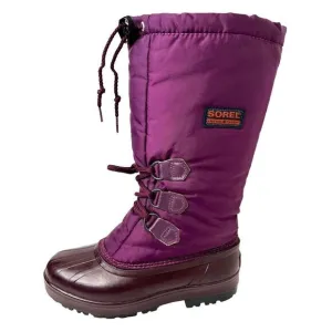SOREL Snow Boots Insulated Winter Boots in Purple Size 6