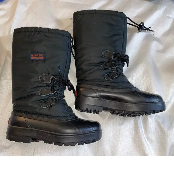 Sorel Snowlion Insulated Winter Boots - Women's Size 6 -‎ Made in Canada