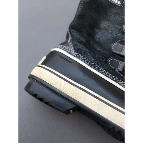 Sorel Tall Womens Boots Size 10 Waterproof Black