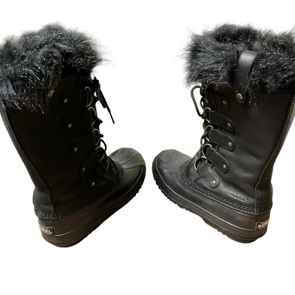 Sorel Tofino II Black Waterproof Boots 8 (2665)