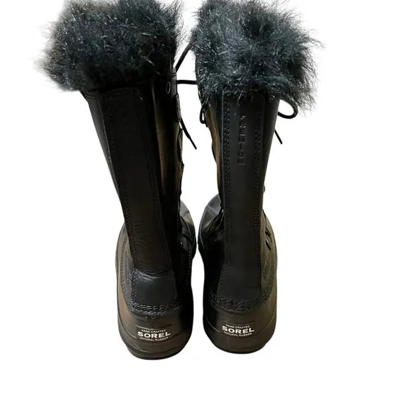 Sorel Tofino II Black Waterproof Boots 8 (2665)