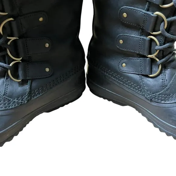 Sorel Tofino II Black Waterproof Boots 8 (2665)