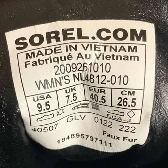 Sorel Women's Brex Cozy Lace Waterproof Boots-Size 9.5 New