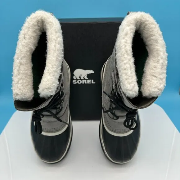 Sorel Women's Caribou Insulated Waterproof Winter Snow Boots, Size‎ 8.5, Grey