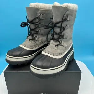 Sorel Women's Caribou Insulated Waterproof Winter Snow Boots, Size‎ 8.5, Grey
