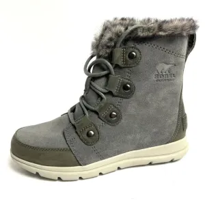 Sorel Women's Explorer Joan Waterproof Winter Boots Quarry, Size 7 M