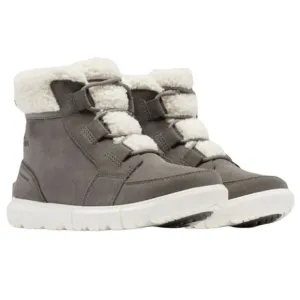 Sorel Womens Explorer Next Carnival Boots US 8 Gray Insulated Waterproof NIB