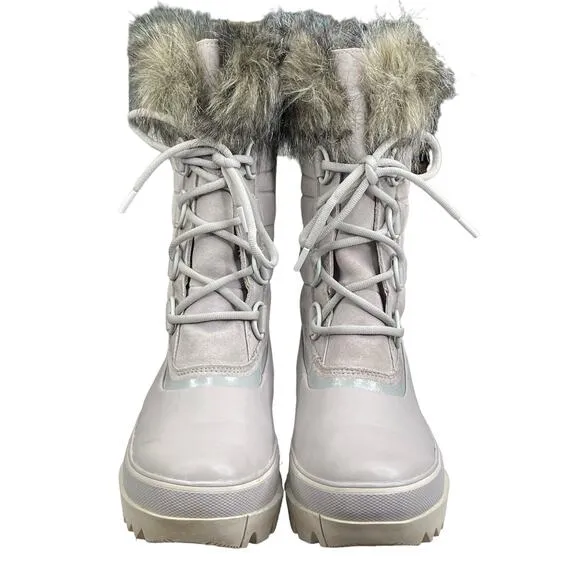 Sorel Women's Joan Of Arctic Next Dove Waterproof Winter Boots Size US 8.5