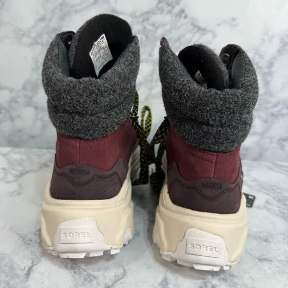 Sorel Women’s Kinetic Winter Boots sz 10 Waterproof Suede NEW #K707