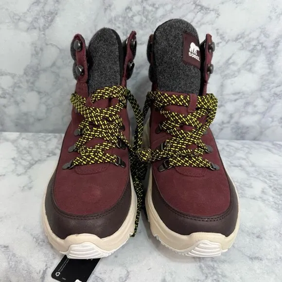 Sorel Women’s Kinetic Winter Boots sz 10 Waterproof Suede NEW #K707