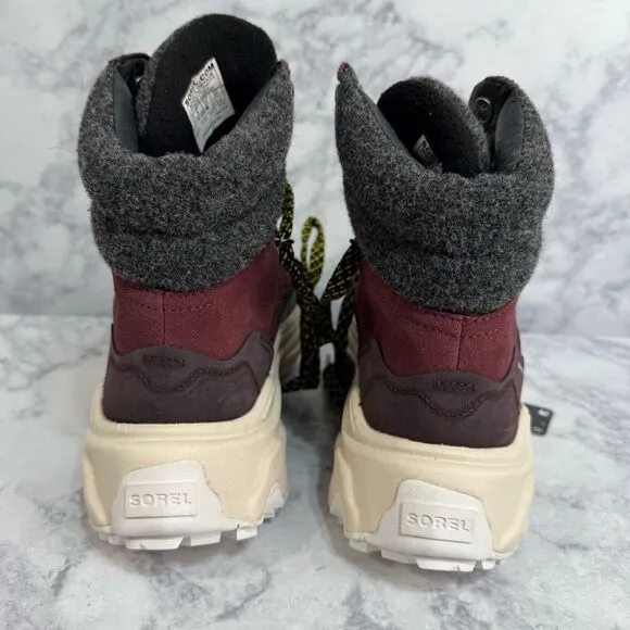 Sorel Women’s Kinetic Winter Boots sz 10 Waterproof Suede NEW #K707