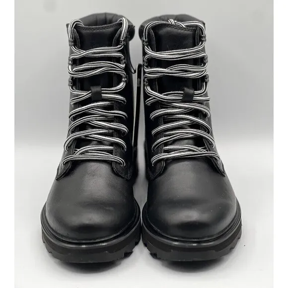 Sorel Women's Lennox Lace Women's Waterproof Leather Boots Size 7.5 NWOB