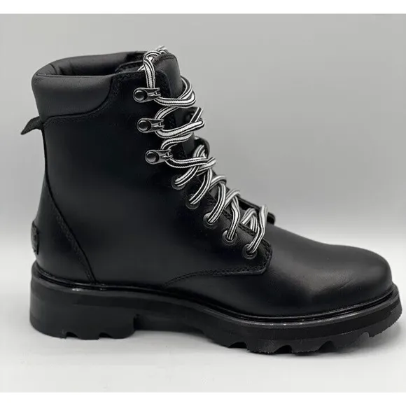 Sorel Women's Lennox Lace Women's Waterproof Leather Boots Size 7.5 NWOB