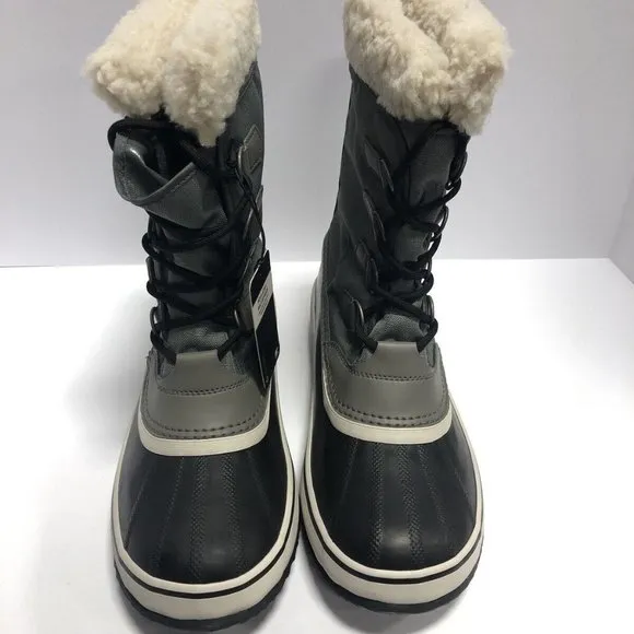 Sorel Women’s Winter Carnival, Gray Waterproof Boots, Size 10.5M
