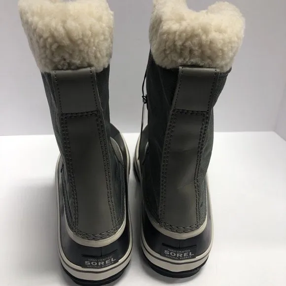 Sorel Women’s Winter Carnival, Gray Waterproof Boots, Size 10.5M