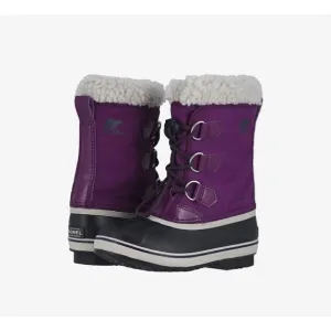 Sorel Women’s 6 Purple Insulated Yoot Pack Nylon Winter Water Resistant Boots